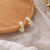 Shell Flower Earrings New Trendy Circle – Special Occasion Gifts — 5