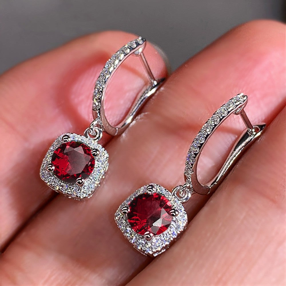 Fashion Simple Square Round Diamond Female Special – Stylish Gifts — 1