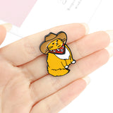 Western Cowboy Cat Shaped Alloy Brooch Alloy – Jewelry Gift Ideas — 4