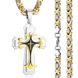 Fashion Jewelry Christian Trinity Latin Cross – Jewelry Gift Ideas — 3