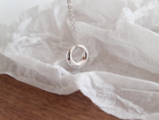 Geometric ring short clavicle necklace – Jewelry Gift Ideas — 11