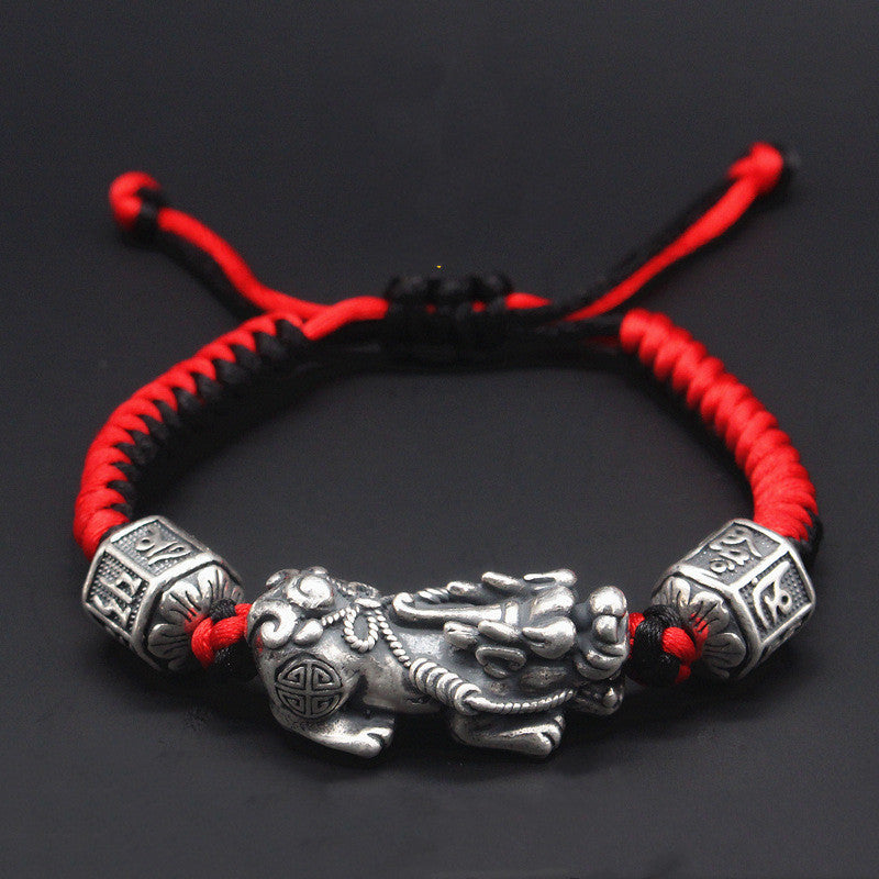Lucky Beaded Red String Bracelet Accessories – Stylish Gifts — 1