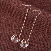 Crystal Long Fashion Hollow Zircon Stud Earrings – Stylish Gifts — 1