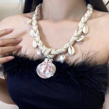 Fashionable Casual Vacation Style Shell Pendant – Jewelry Gift Ideas — 1