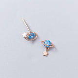 Personalized Blue Diamond Ring Small Star Ear – Jewelry Gift Ideas — 2