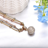 Crystal Ball Pendant Necklace – Jewelry Gift Ideas — 5