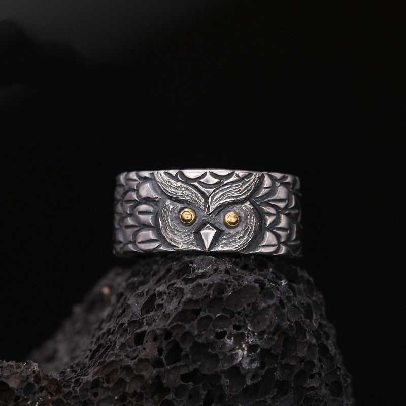 Men's Fashion Personality Versatile Thai Silver Ring – Stylish Gifts — 1