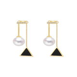 Sterling Silver Pearl Earrings Female Korean – Gifts for Her — 3