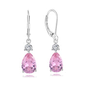 Light Luxury Water Drop Copper Zircon Earrings Female – Gifts for Her — 3