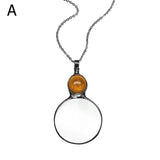 Mother's Day Magnifying Glass Pendant Necklace – Jewelry Gift Ideas — 6