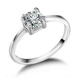 Zircon couple engagement ring set ring – Gifts for Couples — 5