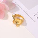 Solid geometry lady ring – Unique Gift Ideas — 3