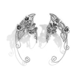 Jewelry Small Rose Wrapped Metal Cutout Earrings – Jewelry Gift Ideas — 2