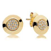 Stylish Hollowed-out Diamond-studded Earrings – Small Gift Ideas — 5