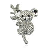 Cute Crystal Rhinestone Koala Bear Brooch Pin – Jewelry Gift Ideas — 5