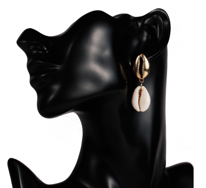 Alloy shell earrings – Useful Gifts — 1