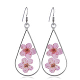 Transparent Natural Dried Flower Earrings – Everyday Gifts — 5