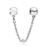 Logo Love Pentagram Bow Safety Chain Bracelet – Jewelry Gift Ideas — 10