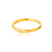 Simple Figure Men's And Women's Stainless Steel Rings – Gifts for Her — 9