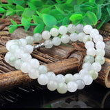 Gold Silk Jade Tianshan Cui Bracelet Necklace – Jewelry Gift Ideas — 2