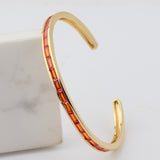 Simple Copper Real Gold Plated Half Circle Zircon – Jewelry Gift Ideas — 5