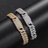 Fashion Brand Hip Hop 18K Gold Zircon Bracelet – Jewelry Gift Ideas — 5