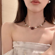 Vintage Beaded Butterfly Necklace For Women – Jewelry Gift Ideas — 7