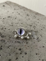 Heavy Duty Hip Hop Neutral Pearl Ring – Useful Gifts — 6