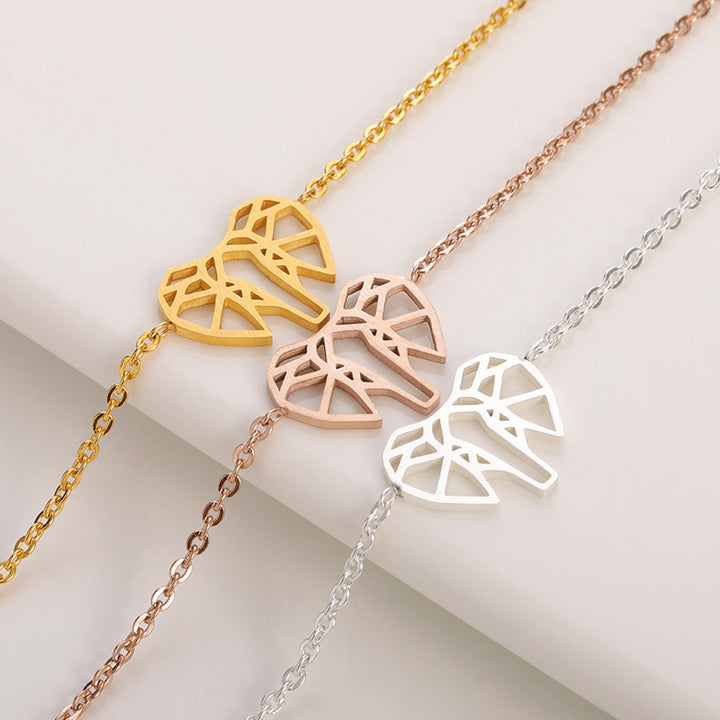 Gold-plated Clavicle Jewelry Elephant Stainless – Jewelry Gift Ideas — 1