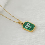 Titanium Steel Fashion Malachite Twelve – Jewelry Gift Ideas — 11