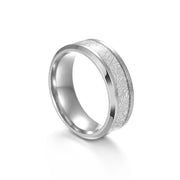 Men's Titanium Steel Mist Pine Ring – Gifts for Him — 2
