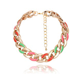 Hip-hop Rock CCB Thick Chain Necklace Female – Jewelry Gift Ideas — 1