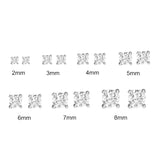 Stainless Steel Zircon Earrings – Gift Ideas — 5