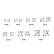 Stainless Steel Zircon Earrings – Gift Ideas — 5