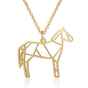 Stainless Steel Animal Horse Fashion Necklace – Jewelry Gift Ideas — 6