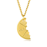 Dumbbell piece couple pendant – Jewelry Gift Ideas — 5