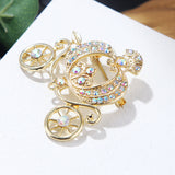 Lanhao Gray Guniang Pumpkin Car Brooch Fairy Tale – Jewelry Gift Ideas — 10