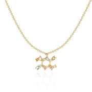 Twelve Constellations Colorful Zirconium Pendant – Jewelry Gift Ideas — 5