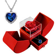 Eternal Rose Apple Gift Box Women Necklace – Jewelry Gift Ideas — 9