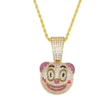 Hip Hop Round Face Pendant Necklace – Jewelry Gift Ideas — 3