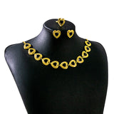 Retro Court Love Necklace Earrings And Ring Set – Jewelry Gift Ideas — 2