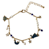 Planet Starry Sky Blue Cat Fashion Simple Bracelet – Stylish Gifts — 2