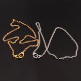 Punk Hip Hop Necklace Vintage Stainless Steel – Jewelry Gift Ideas — 1