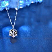 Moissan 925 Sterling Silver Necklace Female Wild – Jewelry Gift Ideas — 6