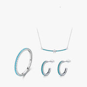 S925 Sterling Silver Vintage Turquoise Necklace – Jewelry Gift Ideas — 5