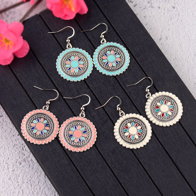 Round drip earrings – Surprise Gifts — 1