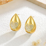 18K Gold Stainless Steel Simple Geometric Water – Unique Gift Ideas — 5