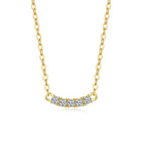 Smile Pendant Ladies Plated 14K Gold 925 Sterling – Jewelry Gift Ideas — 5