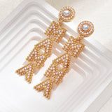 Rice Pearl MAMA Earrings For Mother's Day – Gifts for Her — 3