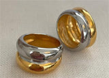 Graceful And Fashionable Classic Contrast Color Ring – Birthday Gifts — 5
